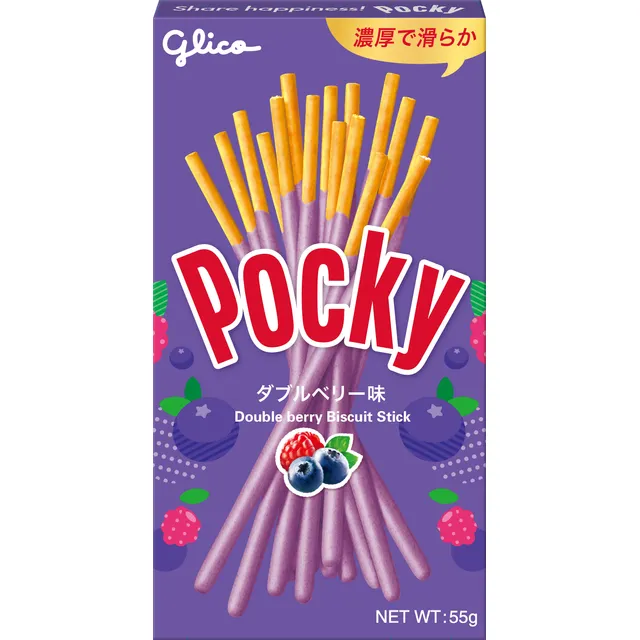 POCKY ARANDANO Y FRAMBUESA GLICO