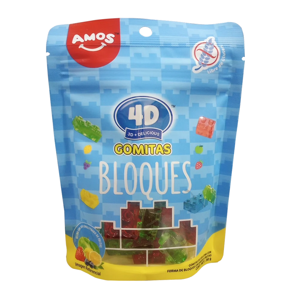 GOMITAS AMOS 4D BLOQUES